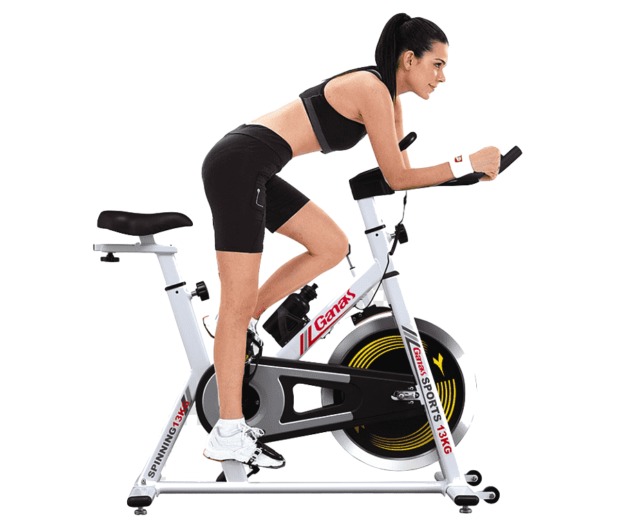 woman in treadmill